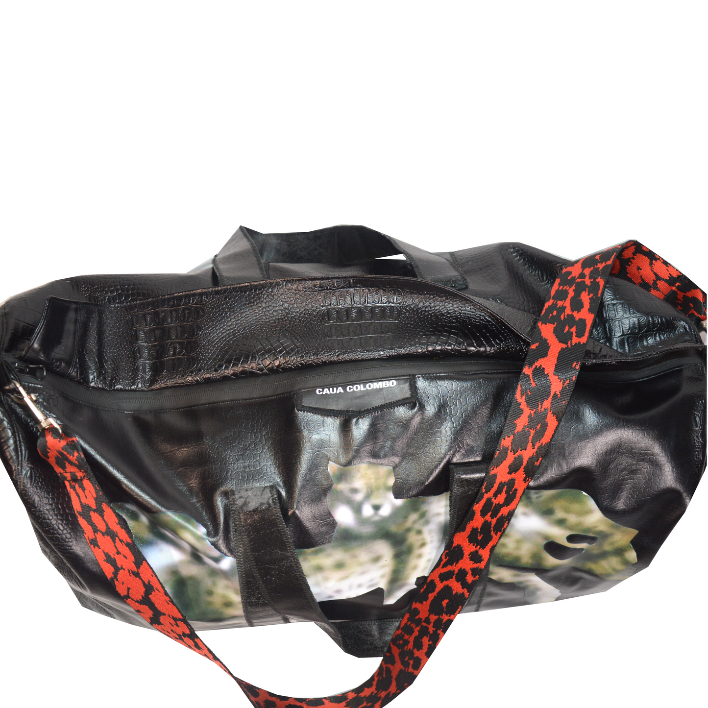 SNAKESKIN CHEETAH BAG