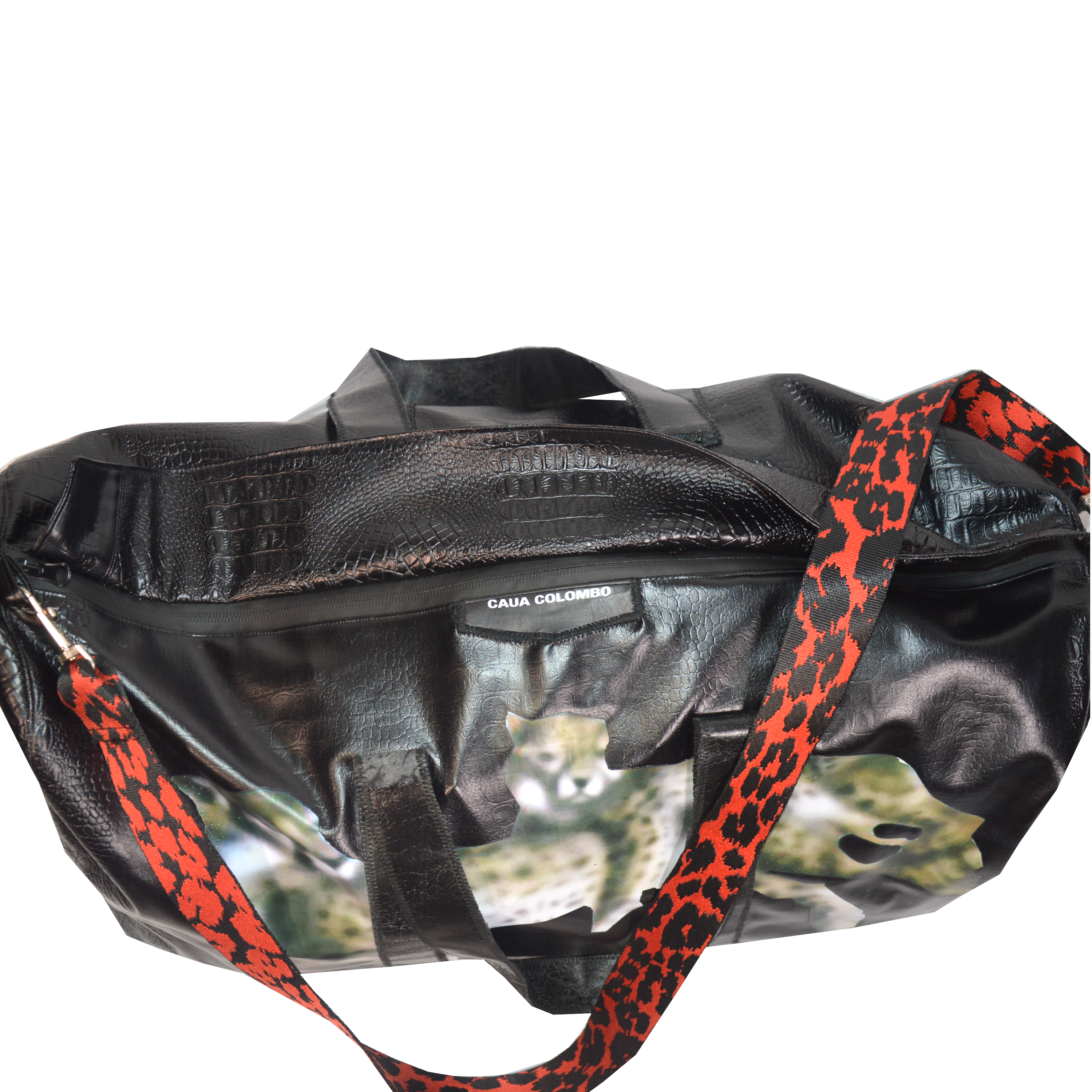 SNAKESKIN CHEETAH BAG