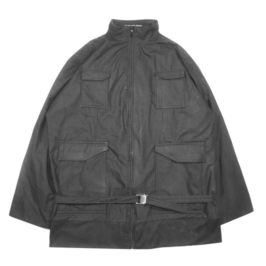 BLACK CARGO JACKET