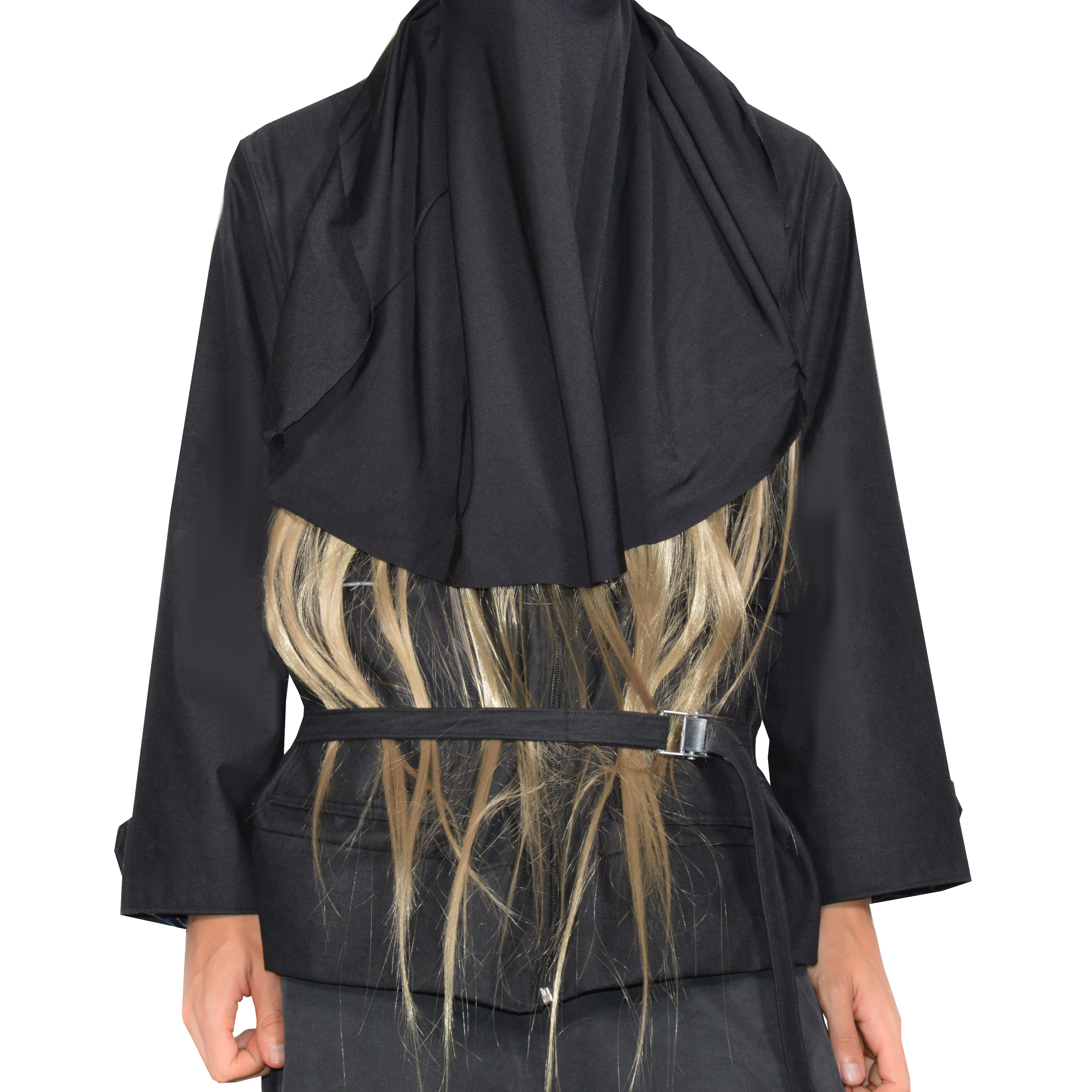 BLACK CARGO JACKET